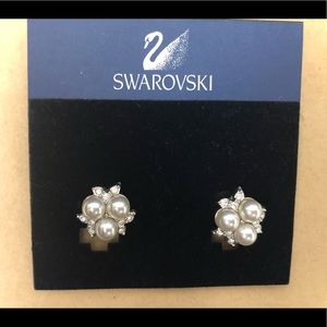 Swarovski clip-on earrings